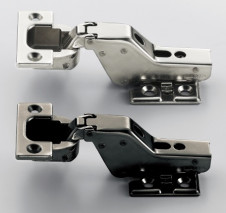 Concealed hinges with internal mounting SUGATSUNE – Heavy duty concealed hinge (inset)
